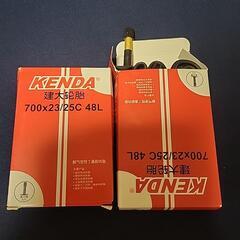 自転車チューブ　700×23/25cの画像
