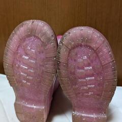21cm  女の子　レインシューズの画像