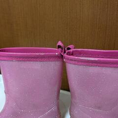 21cm  女の子　レインシューズの画像