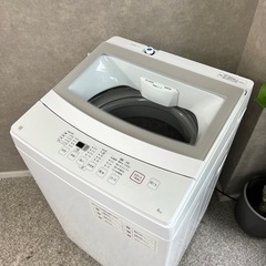 ☑︎ご成約済み🤝 NITORI 一人暮らし洗濯機 6kg✨ 2021年製⭕️の画像