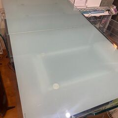 カリガリス Calligaris　伸縮式ガラステーブル　1610...