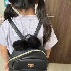 KISS・黒リュック♡ほとんど使用していなくて状態キレイです❣️の画像