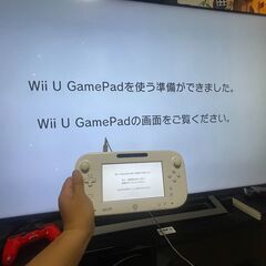 【まとめ売り 中古品】Wii U 本体 + ソフト多数 セット 初期化済 パッド充電難ありの画像