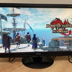 MITSUBISHI 27型ワイド三菱液晶ディスプレイ RDT271WLM(BK)の画像