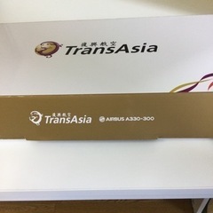 モデルプレーン（トランスアジア航空）未開封の画像