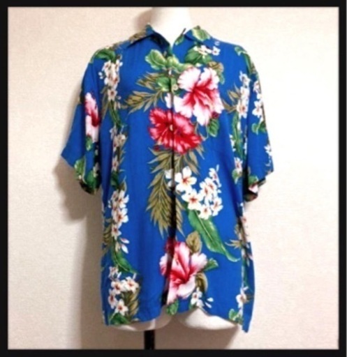 ご購入者様決定꒰Hawaiian Honolulu STAR MIRROR꒱アロハシャツ 半袖