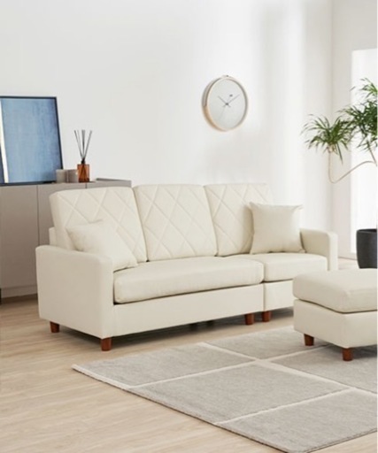 お話中　家具 ソファ 3人掛けソファ