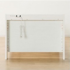 シングルベッドフレーム　ニトリの画像