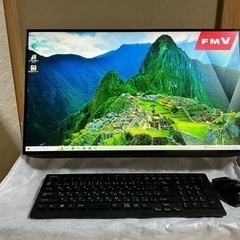 富士通　7世代i7高性能パソコン23.8インチ
テレビ3波見れます