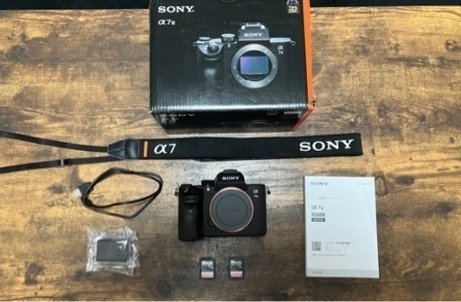 【美品】『お近くまでお届け』SONY α‬7iii ボディSDカード128GB 64GB付き