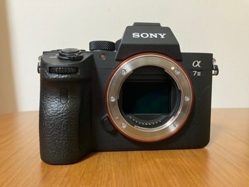 【美品】『お近くまでお届け』SONY α‬7iii ボディSDカード128GB 64GB付き