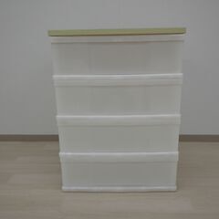 4段チェスト【小金井市民限定】※新規優先（小金井市再生家具）品番：06-02-07の画像