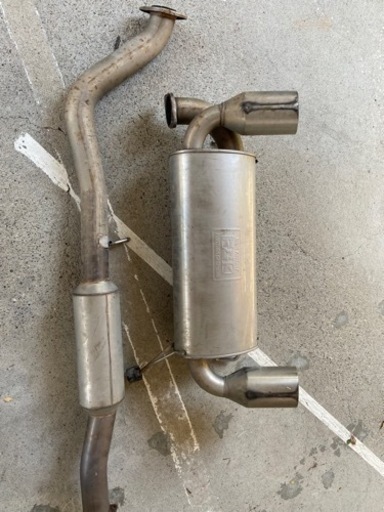 Z33 フジツボマフラー　純正オプション　車のパーツ パーツ