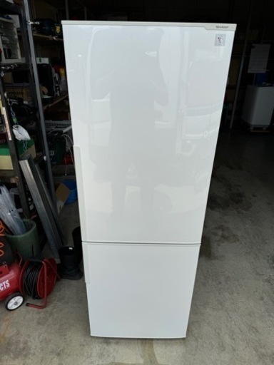SHARP 271L 2ドア 冷凍冷蔵庫