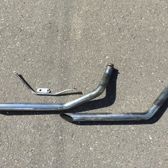 ハーレー ショベル スラッシュカットマフラー