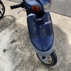 不動車　原付　アプリオ　4JP