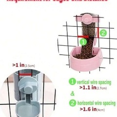 【未使用、新品】ペット用　自動フードボウルの画像