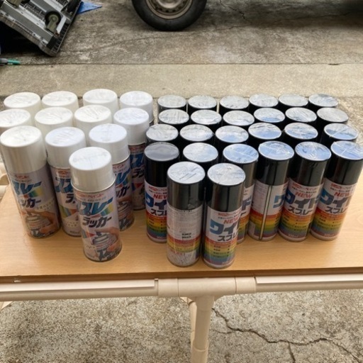 スプレー缶　カラスプレーまとめて