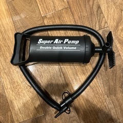 super air pump 手動コンパクトエアーポンプ　空気入...