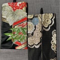 ティッシュケース②　写真右1点　ハンドメイド　正絹着物リメイクの画像