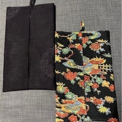ティッシュケース②　写真右1点　ハンドメイド　正絹着物リメイクの画像