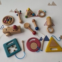木のおもちゃ　楽器　知育玩具