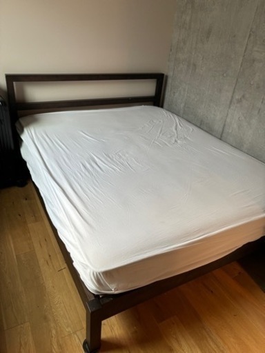 無印良品ベッド クィーンベッドフレーム