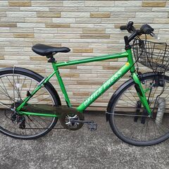 中古自転車 7段変速 530MM シティクロス軽整備済み 防犯登録対応 町田市