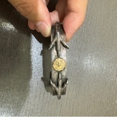 《特注激レア》ゴローズ　（goro's）爪　平打ちブレス バングル　刻印の激レアの画像
