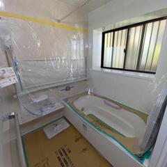 ユニットバス、システムキッチン施工します