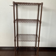  3 段収納ラックキャスター付き