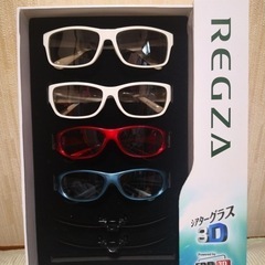 東芝液晶テレビ「レクザ」ＺＰ３シリーズ専用の３Ｄメガネセットの画像