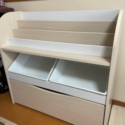 子ども　おもちゃ収納　本棚