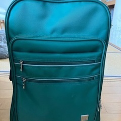 キャリーバック　グリーン　