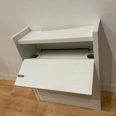 収納ボックス コード収納 収納家具 ケーブル収納ボックス ケーブル隠し 電源タップ収納 ケーブルタップ収納 配線収納ボックス コードケースの画像
