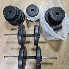 ダンベルあげます 合計60kg