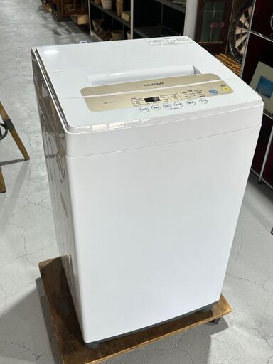 ★IRIS OHYAMA★ アイリスオーヤマ 5kg洗濯機 IAW-T502EN 2020年 ホワイト コンパクト 一人暮らし 小物洗い