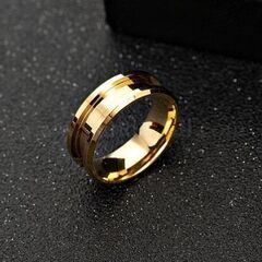 シンプルゴールドリング（新品）26号〜27号/本日価格の画像