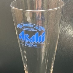 6個　アサヒアサヒビール レトロビールグラス ビアグラス ピルスナーグラスの画像