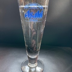 6個　アサヒアサヒビール レトロビールグラス ビアグラス ピルスナーグラスの画像