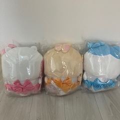 新品未開封まじかるちいかわぬいぐるみ3点の画像