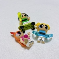 パワーパフガールズ LEGO レゴ 互換 3体 セット ミニフィグの画像