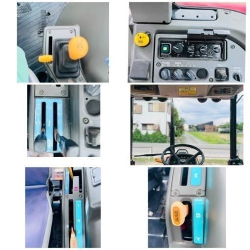 ヤンマートラクターUS601○エコトラ○ 60馬力 ○使用時間720 ○ニプロ