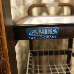アンティークワゴン　LAMINAの画像