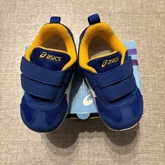 新品asicsベビーシューズの画像