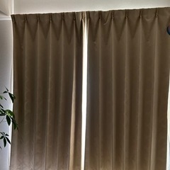 遮光カーテン3枚組の画像
