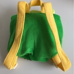 【未使用品】ベビー用 カエル リュック 小型犬も◎ 迷子防止 ミニリュック ぬいぐるみ カバンの画像