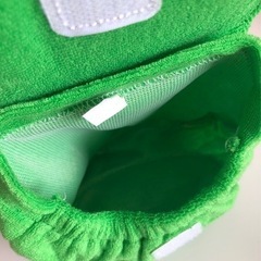 【未使用品】ベビー用 カエル リュック 小型犬も◎ 迷子防止 ミニリュック ぬいぐるみ カバンの画像