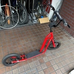 ★美品★バギクロス　キックボード　レッドの画像