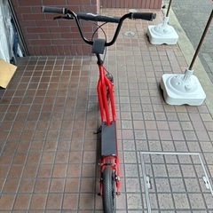 ★美品★バギクロス　キックボード　レッドの画像